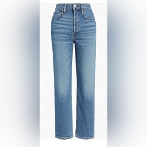 Re/Done High Waisted Stovepipe Jeans Size 26